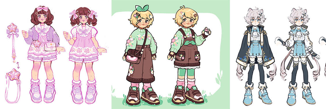 oc/outfit design - 100-200€